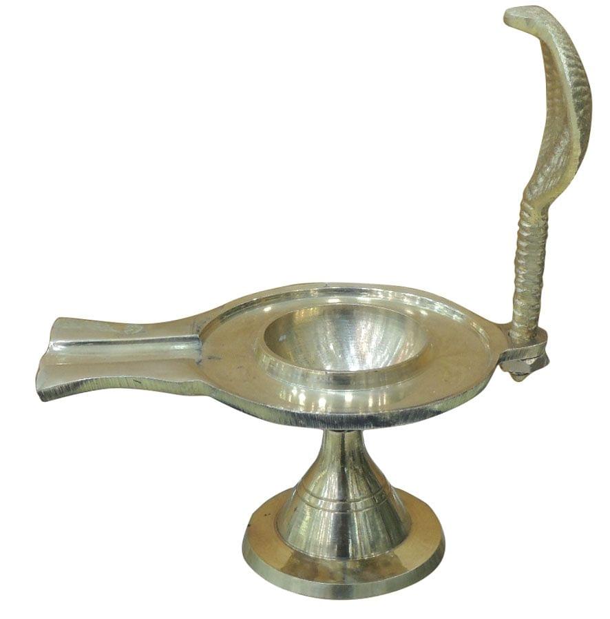 Brass Jaladhari, Argha Shivling — 6"