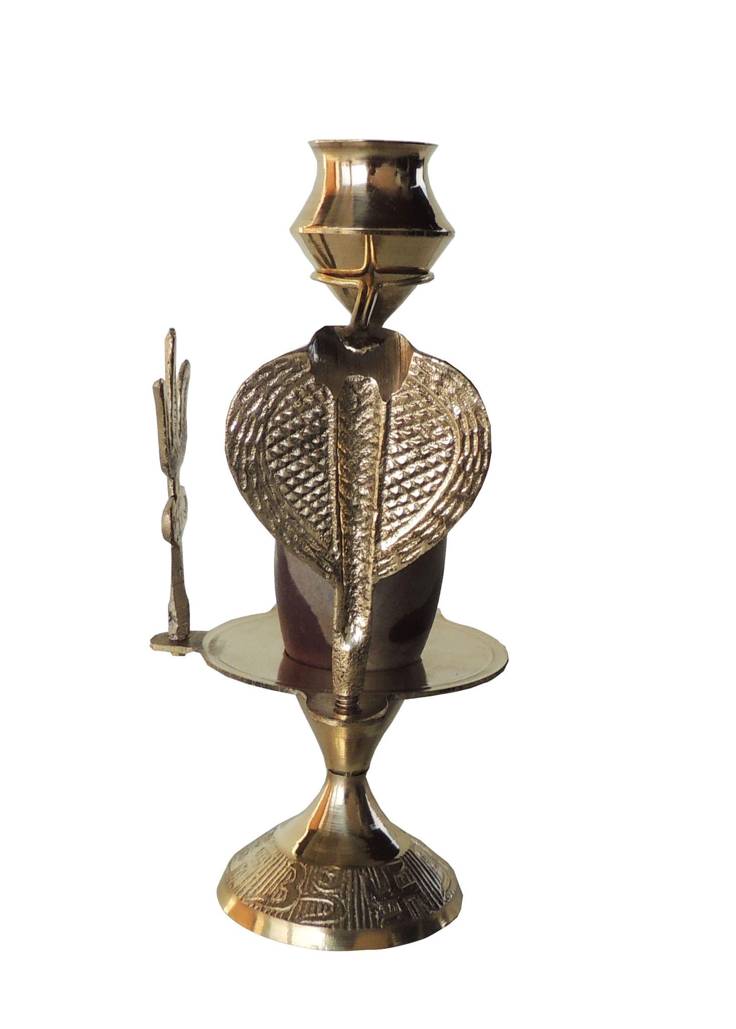 Brass Shiva — 6.7"