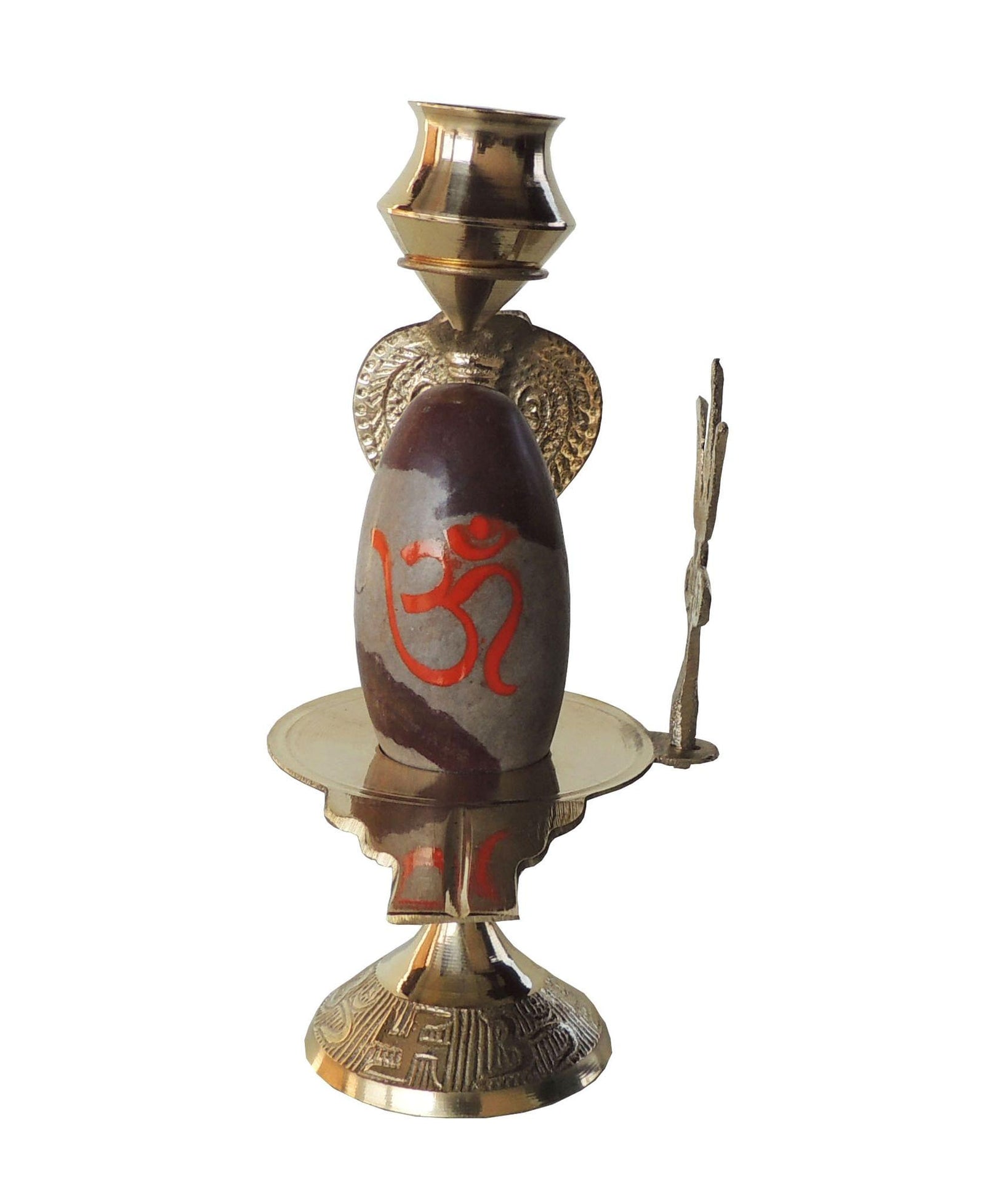 Brass Shiva — 6.7"