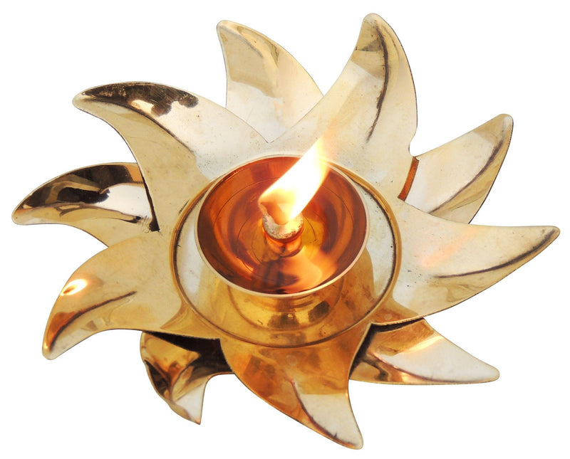 Brass Surya Deepak No. 1 — 1.2"