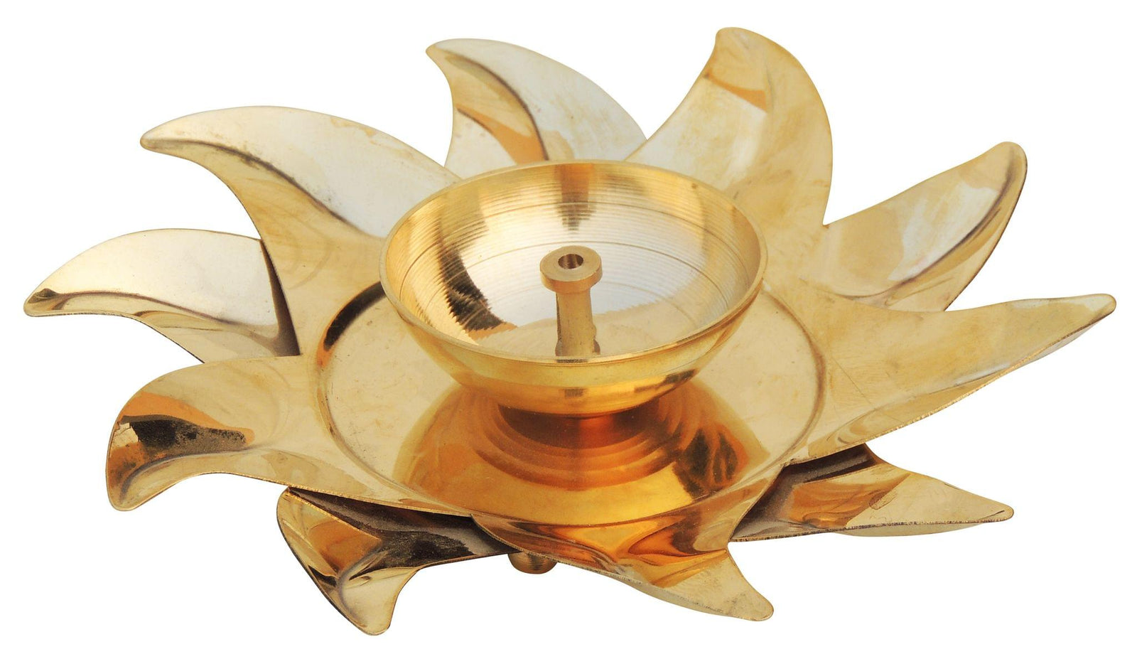 Brass Surya Deepak No. 3 — 2"