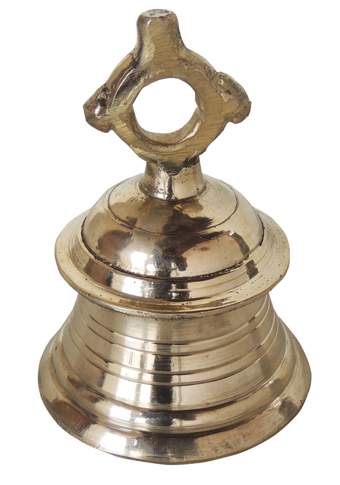 Brass Temple Bell ,Ghanta (750 gm) — 5.5"