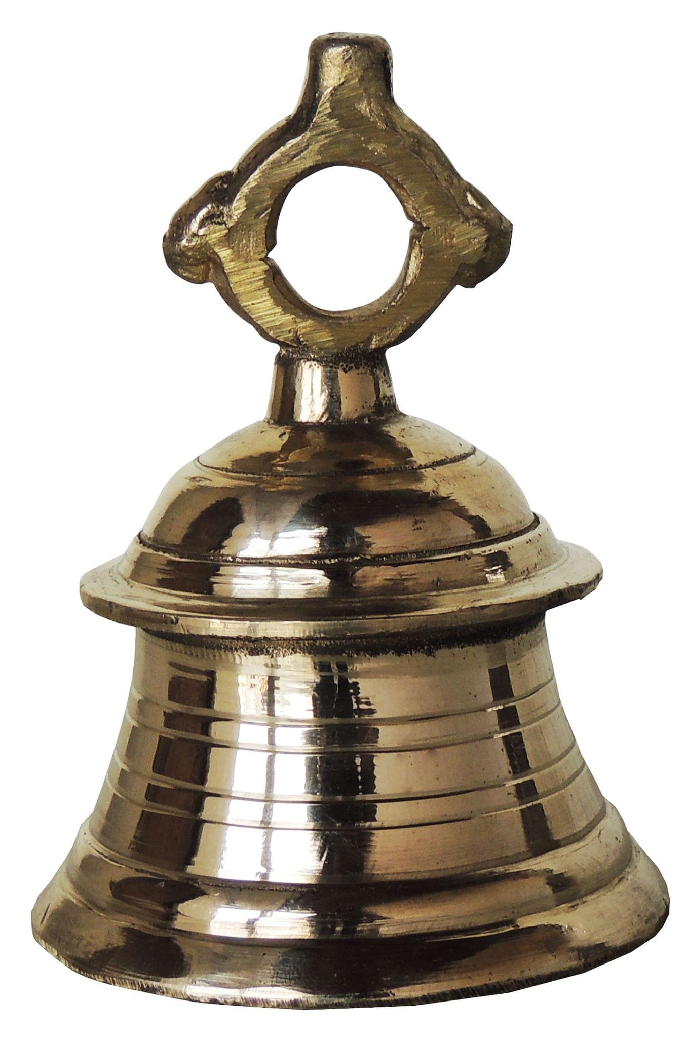 Brass Temple Bell ,Ghanta (750 gm) — 5.5"