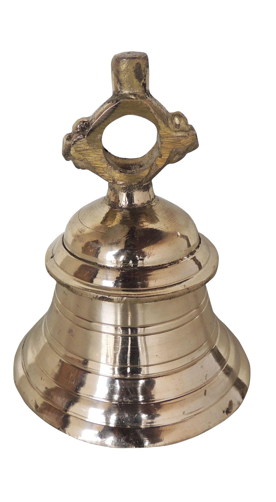 Brass Temple Bell ,Ghanta (1.25 Kg) — 6"