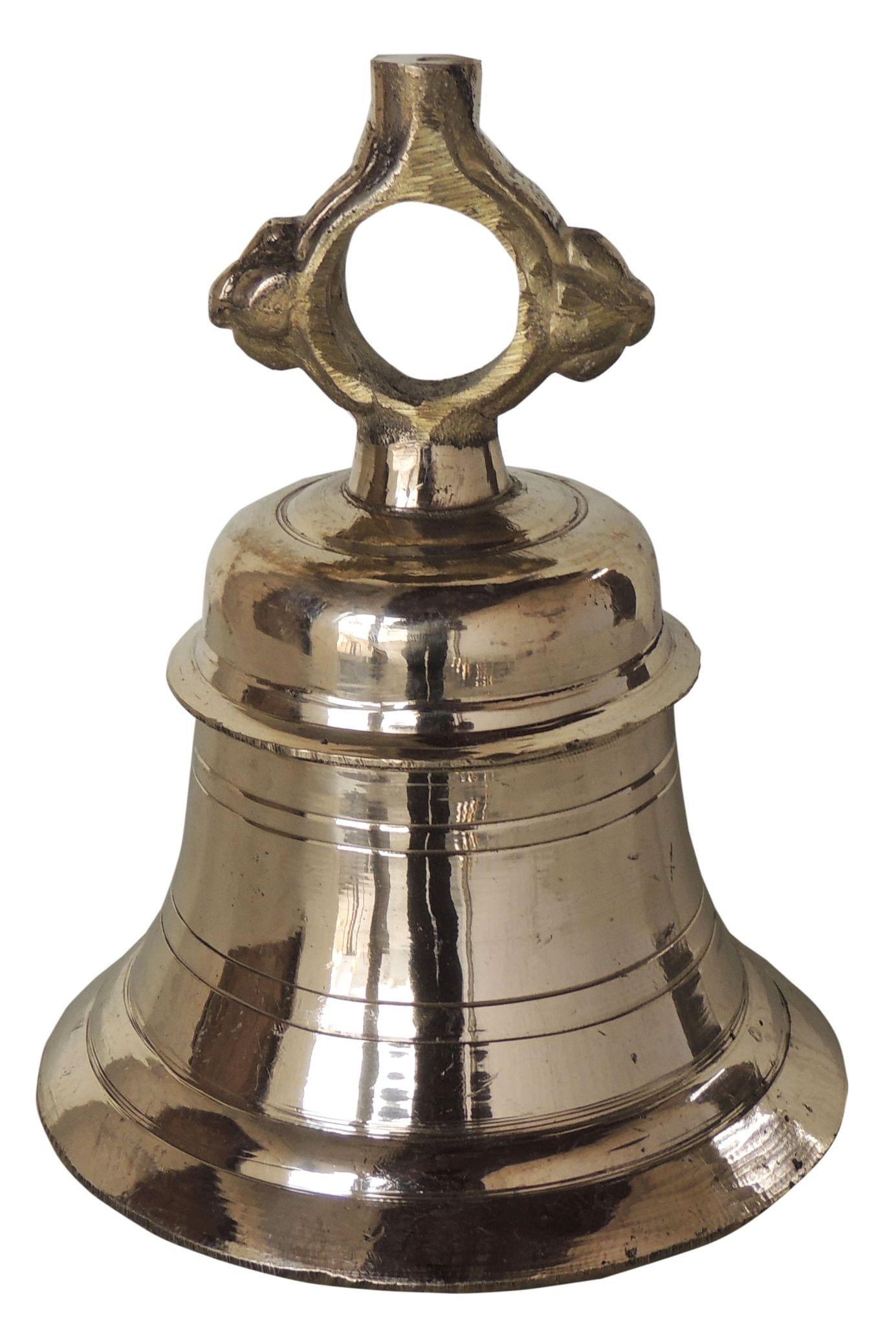 Brass Temple Bell ,Ghanta (2.5 Kg) — 8"