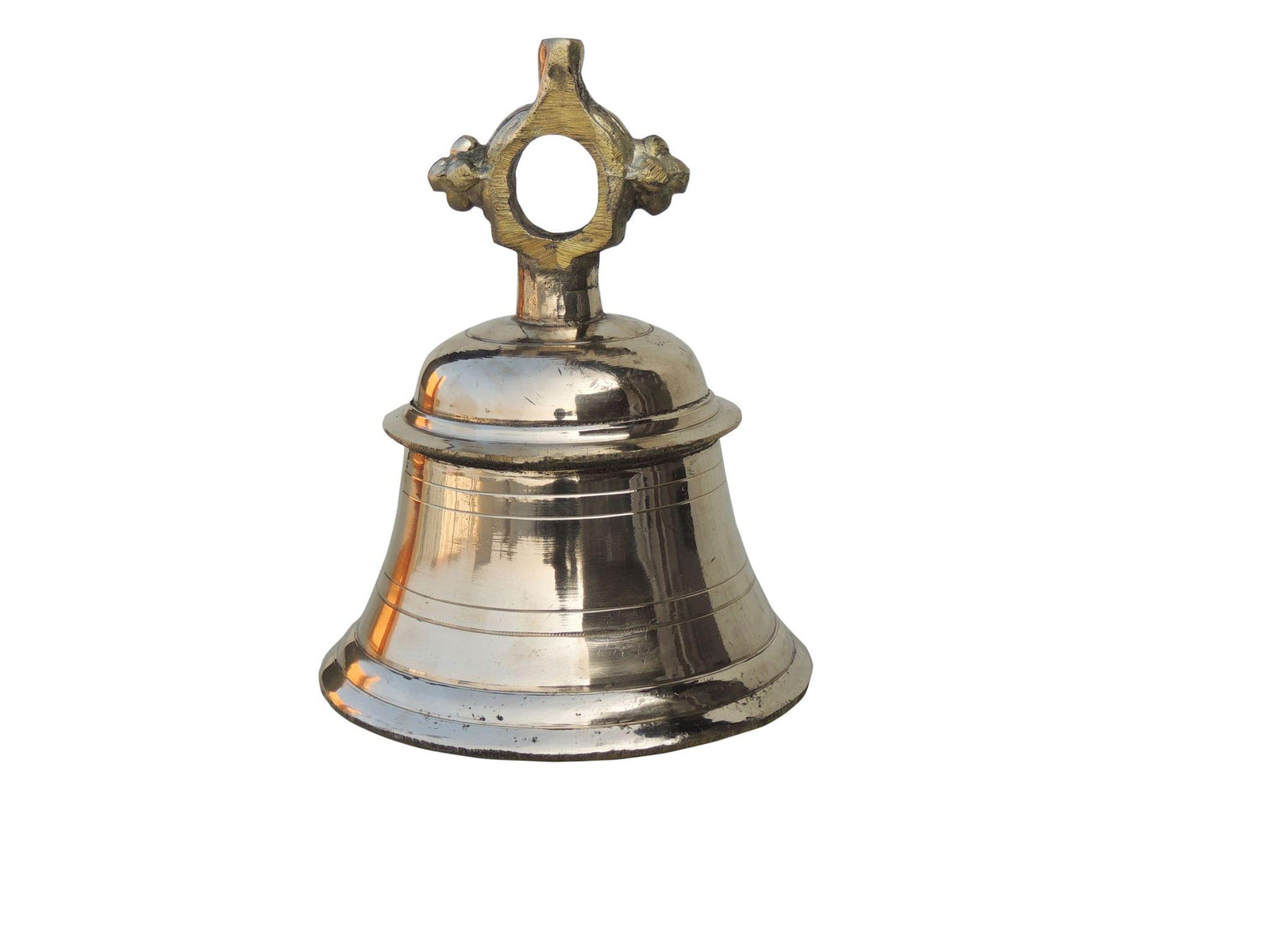 Brass Temple Bell ,Ghanta (4 Kg) — 9"