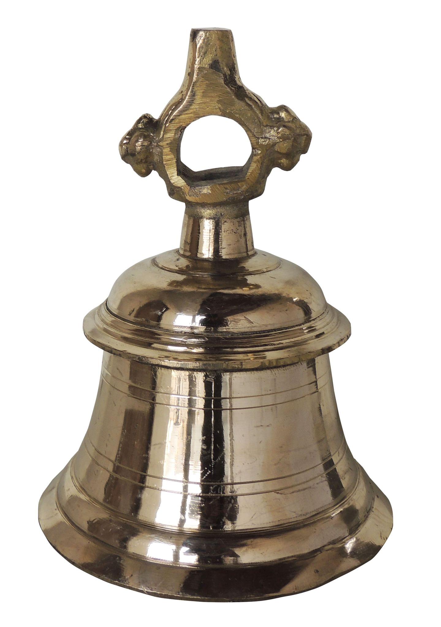 Brass Temple Bell ,Ghanta (5 Kg) — 10"