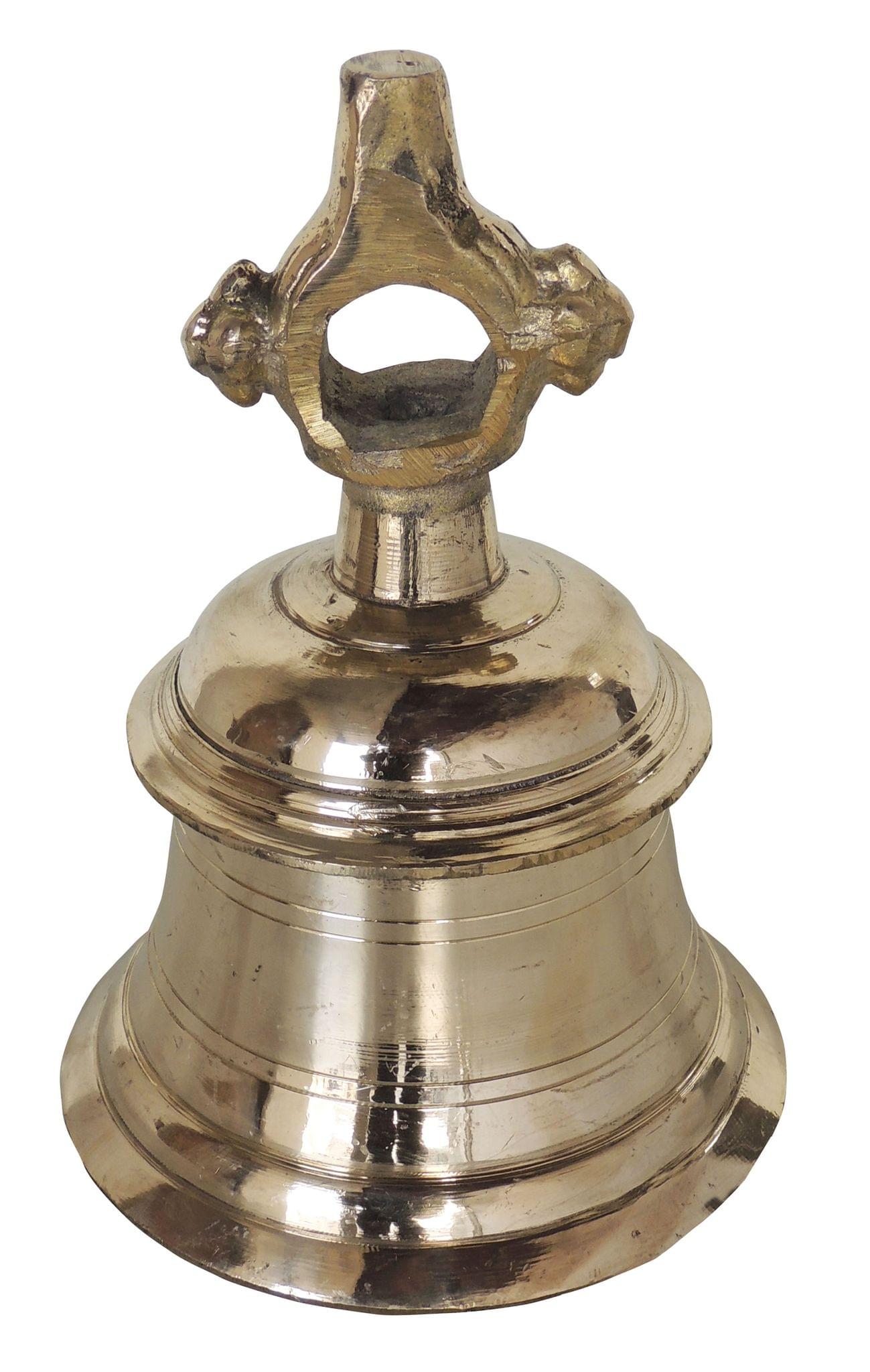 Brass Temple Bell ,Ghanta (5 Kg) — 10"