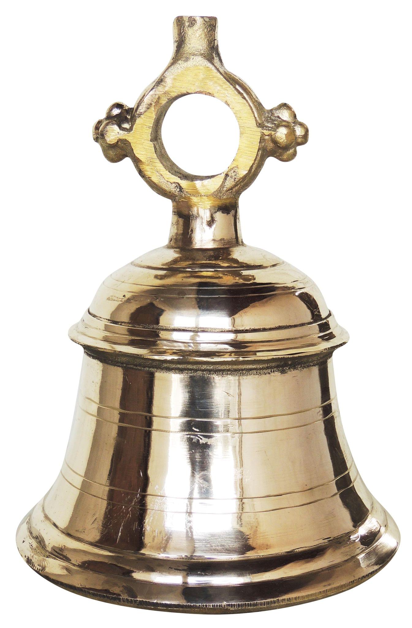 Brass Temple Bell ,Ghanta (6.5 Kg) — 10.5"