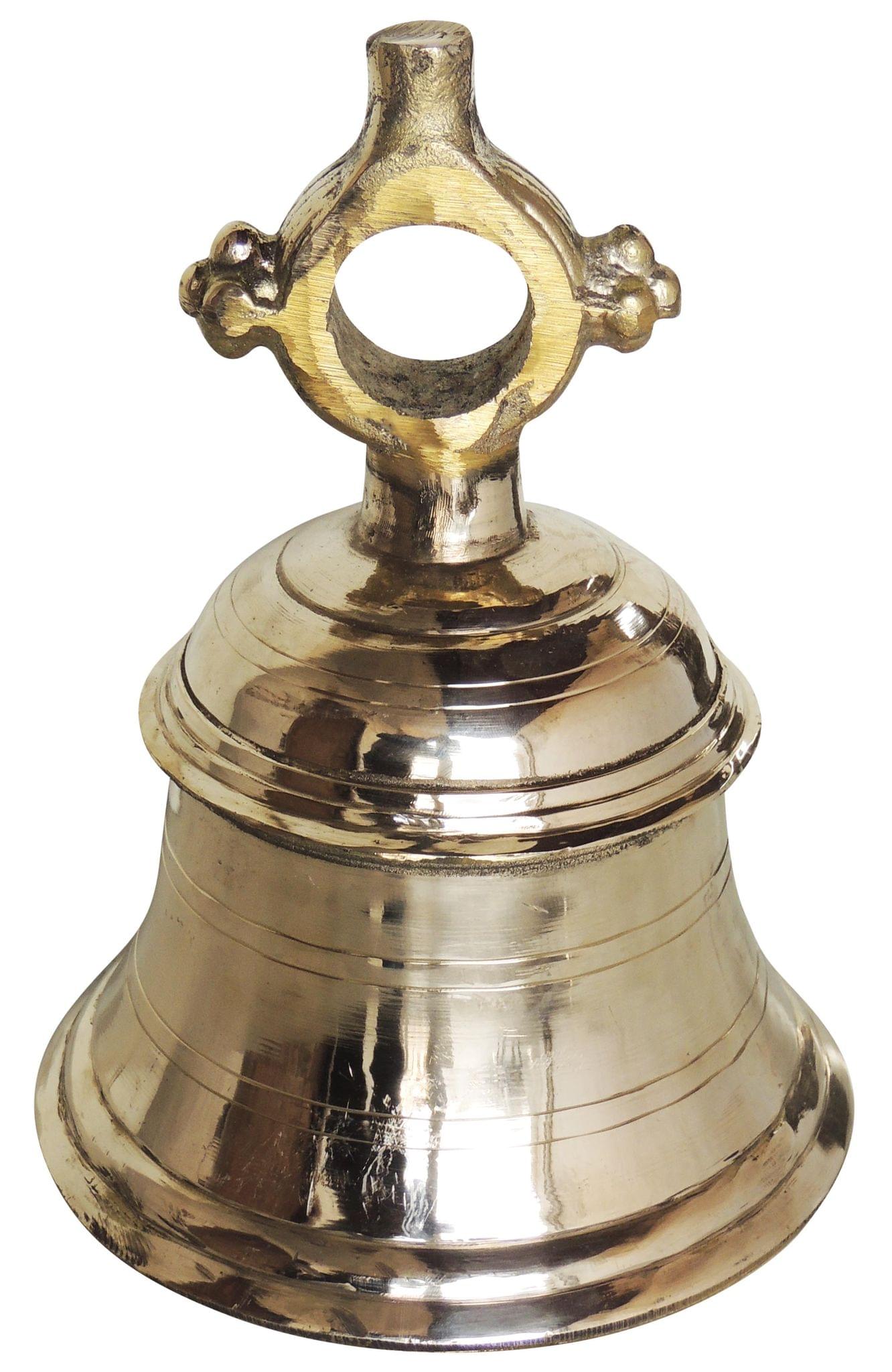 Brass Temple Bell ,Ghanta (6.5 Kg) — 10.5"