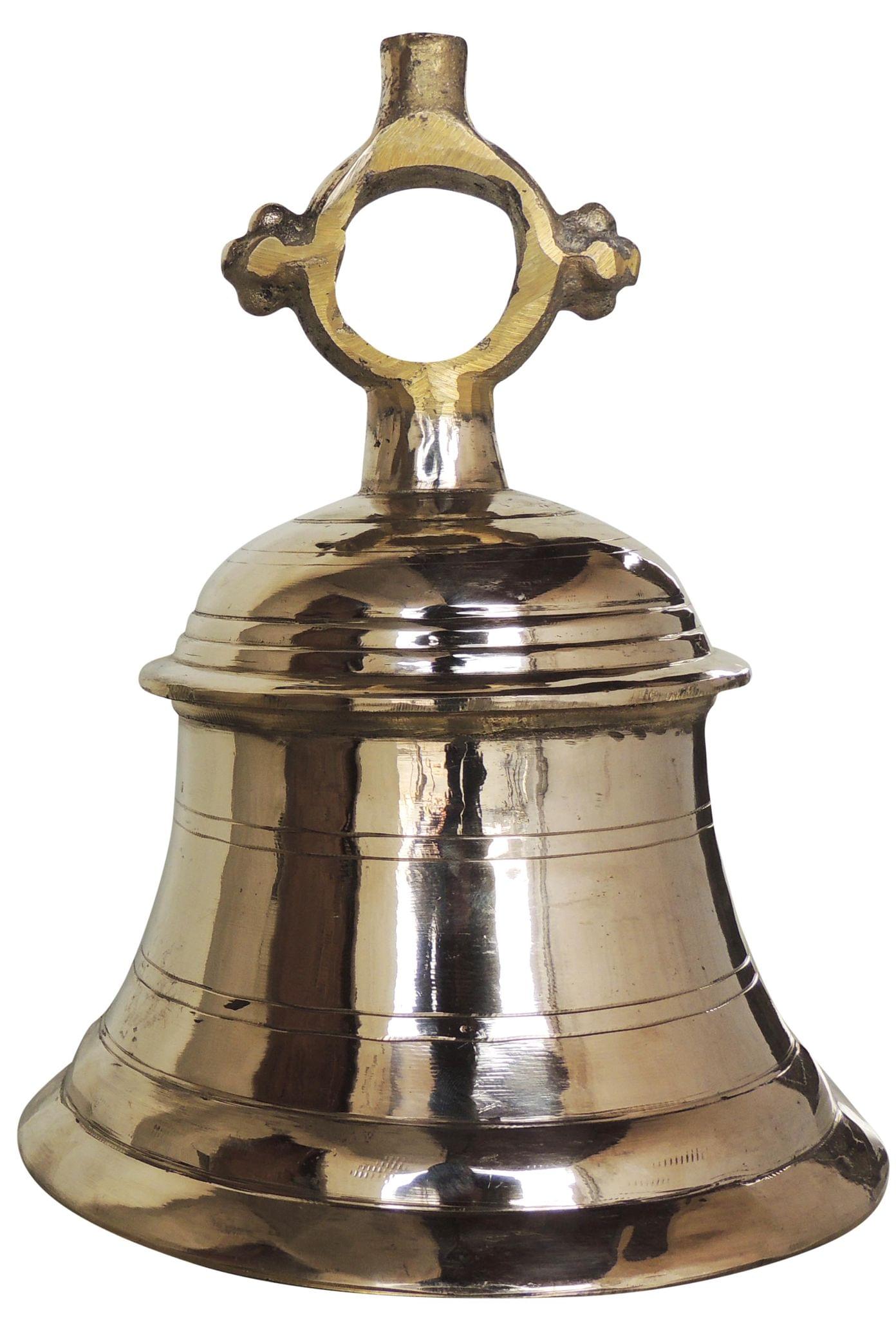 Brass Temple Bell, Ghanta (8 Kg) — 11.5"