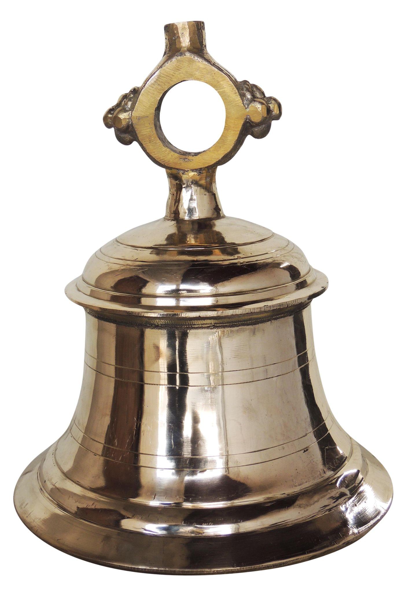 Brass Temple Bell, Ghanta [15 kg] — 14"