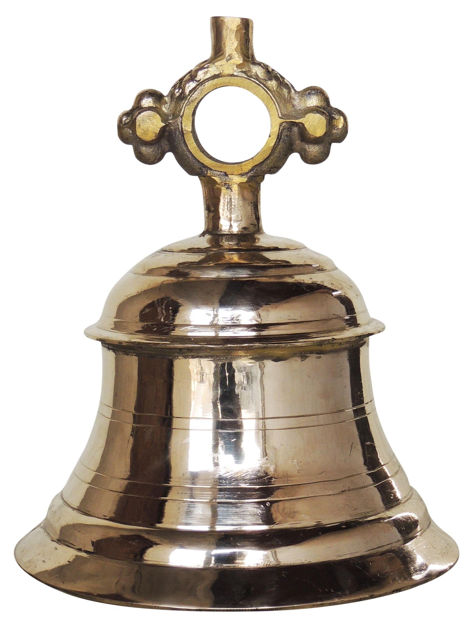 Brass Temple Bell ,Ghanta (11 Kg) — 14"