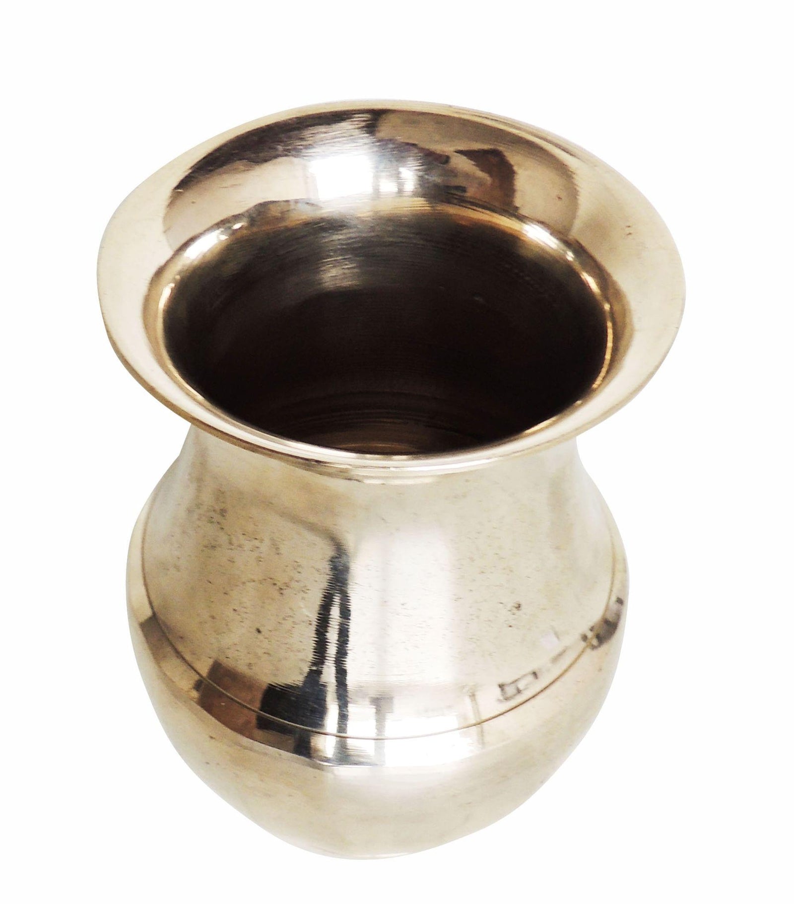 Brass Pure Lota Amkhora No. 6 , 700 ML — 5.6"