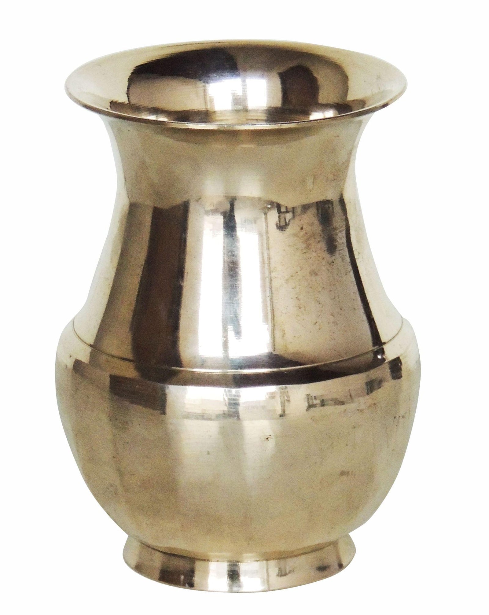 Brass Pure Lota Amkhora No. 6 , 700 ML — 5.6"