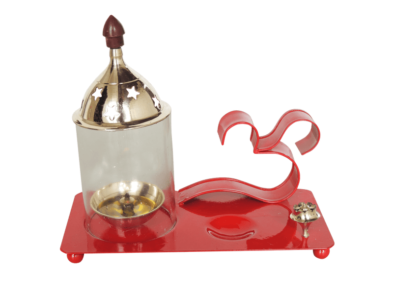 Brass Iron & Om Chimney Deepak No. 2 s — 6.5"