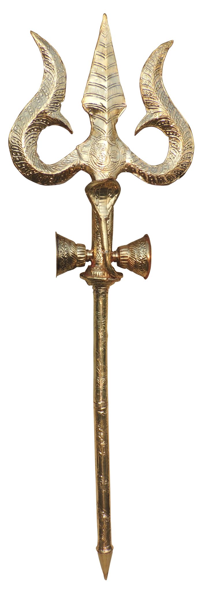 Brass Trishul — 60"