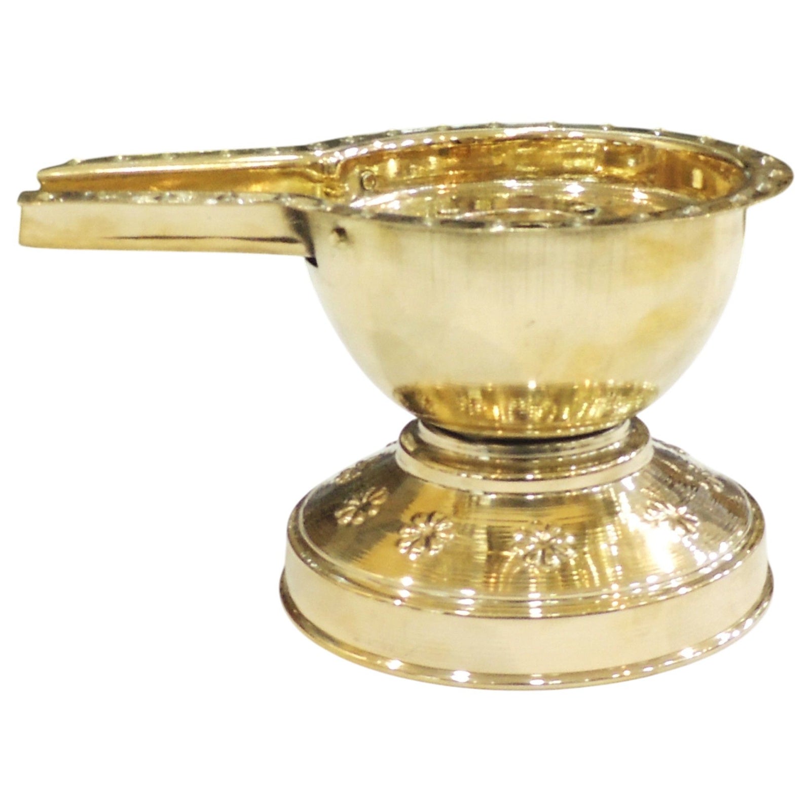 Brass Shivling Abhishek Patra — 10.5"