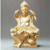 Brass Vishwakarma Decorative Item - 2.3 Inch Length, 1.5 Inch Width, 3.8 Inch Height