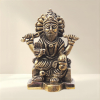 Brass Vishwakarma Ji God Idol Statue 3 Inch Height 2 Inch Length 1.5 Inch Width