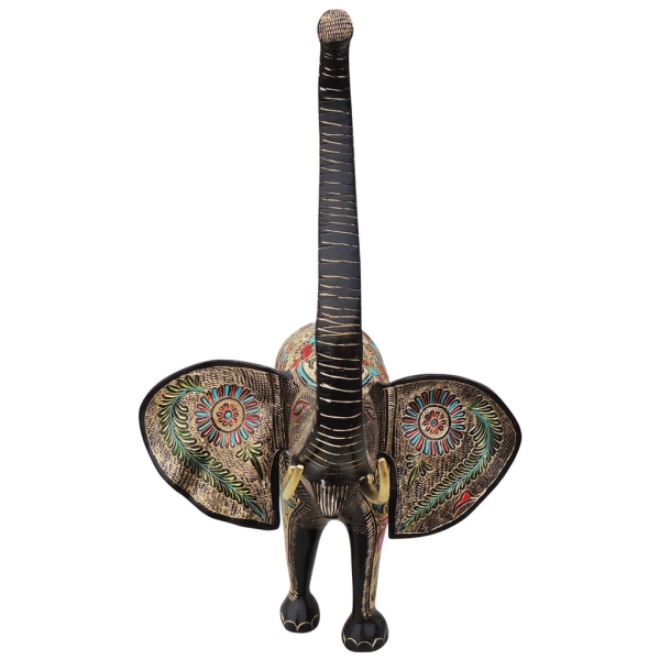 Brass Showpiece Elephant Statue - decorative home accent