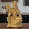 Brass Showpiece Shankar Ji Statue - decorative brass item