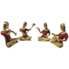 Brass Showpiece Rajasthani Musical Set decorative statue