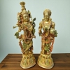 Brass Showpiece Radha Krishna God Idol Statue 22 inch