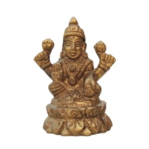 Brass Showpiece Laxmi Ji Statue - 1.5*1.5*2 Inch (BS1003 L)
