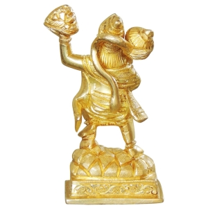Brass Hanuman Ji God Idol Statue 2.5x1.5x4.5 Inch Pavanputra Figurine
