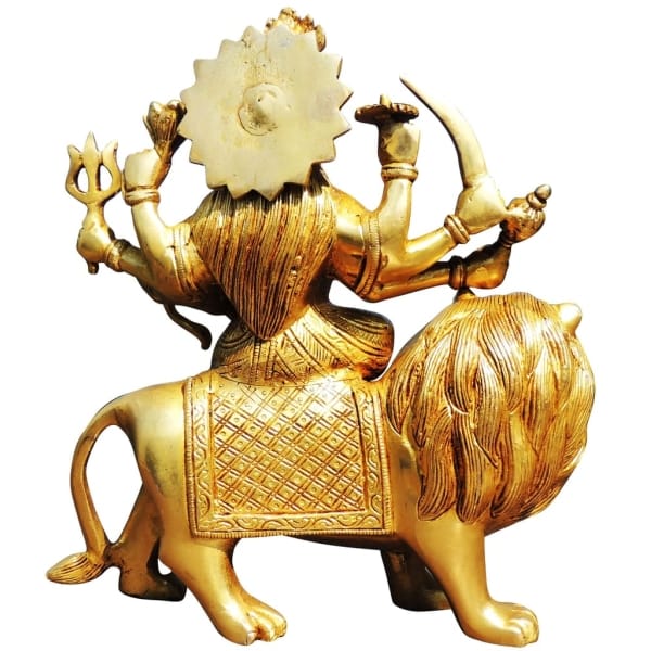 Brass Showpiece Durga Ji God Idol Statue decorative item