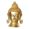 Brass Showpiece Buddha Head Statue decorative art