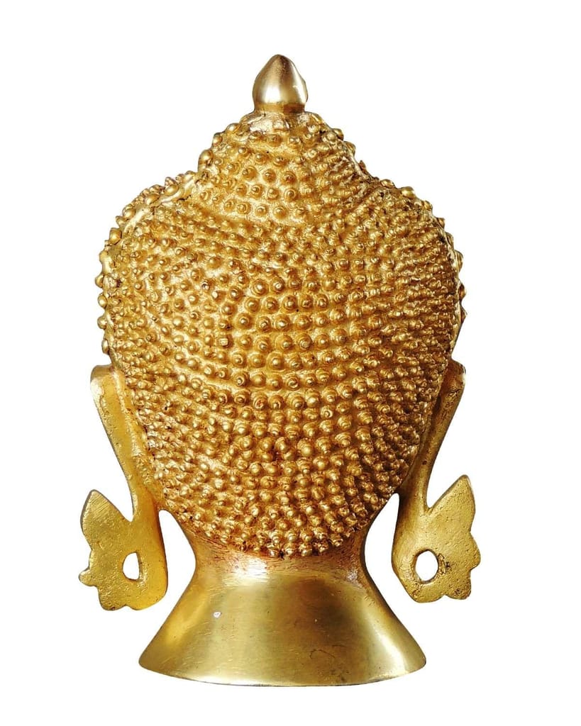 Brass Showpiece Buddha Head Big Statue home decor