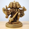 Brass Showpiece Panchmukhi Hanuman Ji God Idol Statue