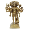 Brass Panchmukhi Hanuman Ji Idol Statue - Brass