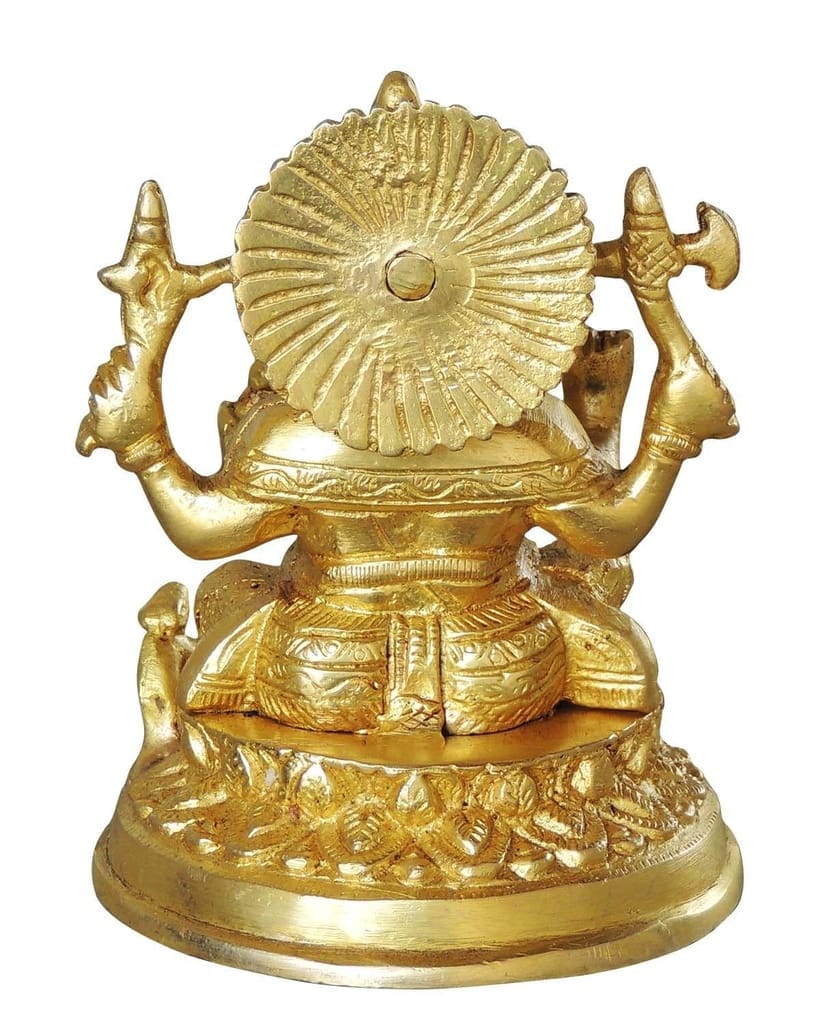 Brass Showpiece Ganesh Ji God Idol Statue decorative item
