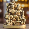 Brass Showpiece Shiv Parivar God Idol Statue brass