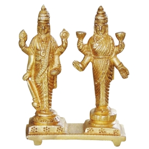 Brass Showpiece Vishnu Laxmi God Idol Statue decorative