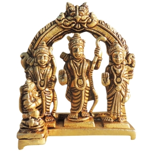 Brass Showpiece Ram Darbar God Idol Statue - 4*2*4.5 Inch (BS1057 X)