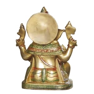 Brass Showpiece Ganesh Ji God Idol Statue - 5*3*8 inch (BS1062 G)