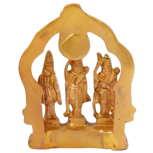 Brass Ramdarbar Statue - 3.5 x 2 x 5 Inch Brass Decorative Piece