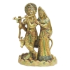 Brass Showpiece Radha Krishna God Idol Statue - 7.5*5.5*11 Inch (BS1231 A)