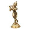 Brass Showpiece Krishna Ji God Idol Statue - 5*5*12.5 Inch (BS1236 K)