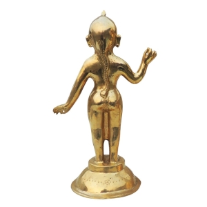Brass Showpiece Radha God Idol Statue - 6.6*4.7*11.5 Inch (BS1236 R)