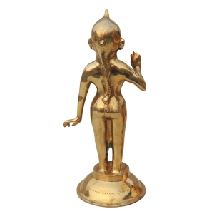 Brass Showpiece Radha God Idol Statue - 5*4.3*11.2 Inch (BS1237 R)