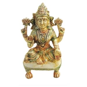 Brass Showpiece Laxmi God idol Statue  (BS1245 L)