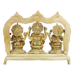 Brass Showpiece LGS God Idol Statue - 9.5*3.5*9 Inch (BS1247 E)