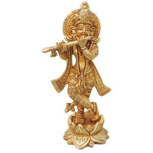 Brass Showpiece Krishna Ji Statue - 3*2.5*7 Inch (BS1267 K)