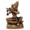 Brass Showpiece Krishna Statue - 2.5*1.5*4 Inch (BS1269 C)