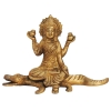 Brass Showpiece Ganga Devi Statue - decorative brass item
